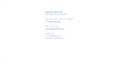 Desktop Screenshot of dominicwhittle.com
